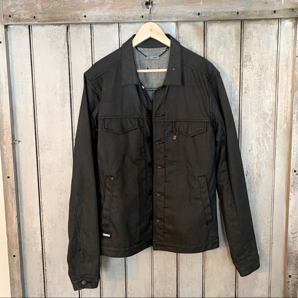 Comune Black Denim Jacket- Men’s Sz-L